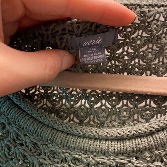 Knitted sweater with front pockets, xxs - Picture 2 of 3